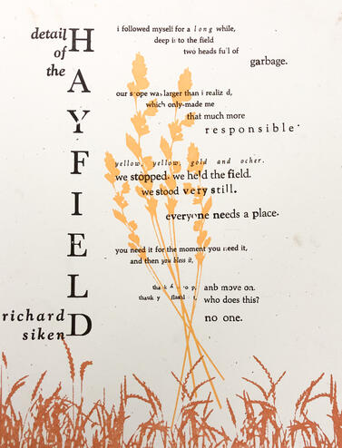 Broadside, Letterpress, March 2021